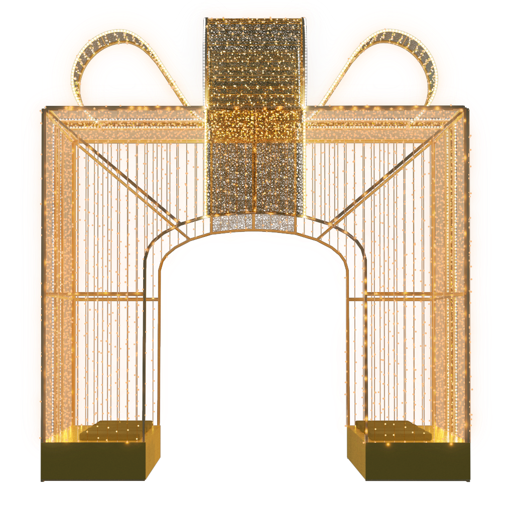 Gold Sit in Giftbox 12.46ft