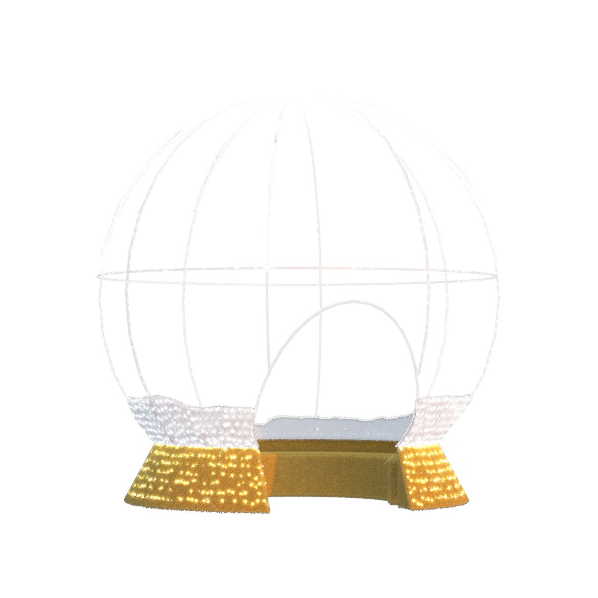 Infinity Snow Globe 14.76ft