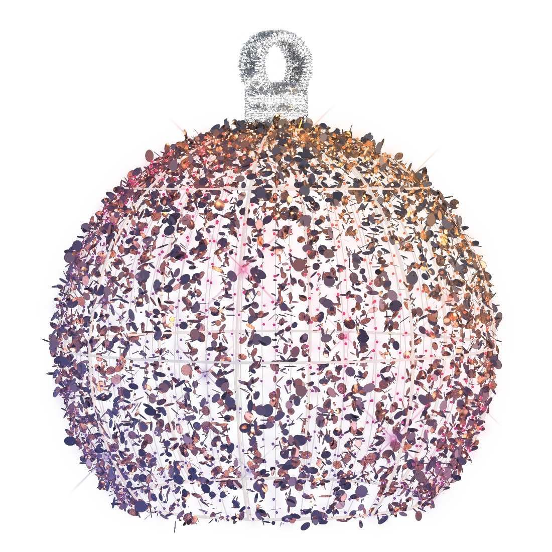 Infinity Ornament with Spangles 6.88ft