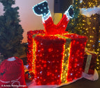 Santa Legs in Giftbox - 4.59ft