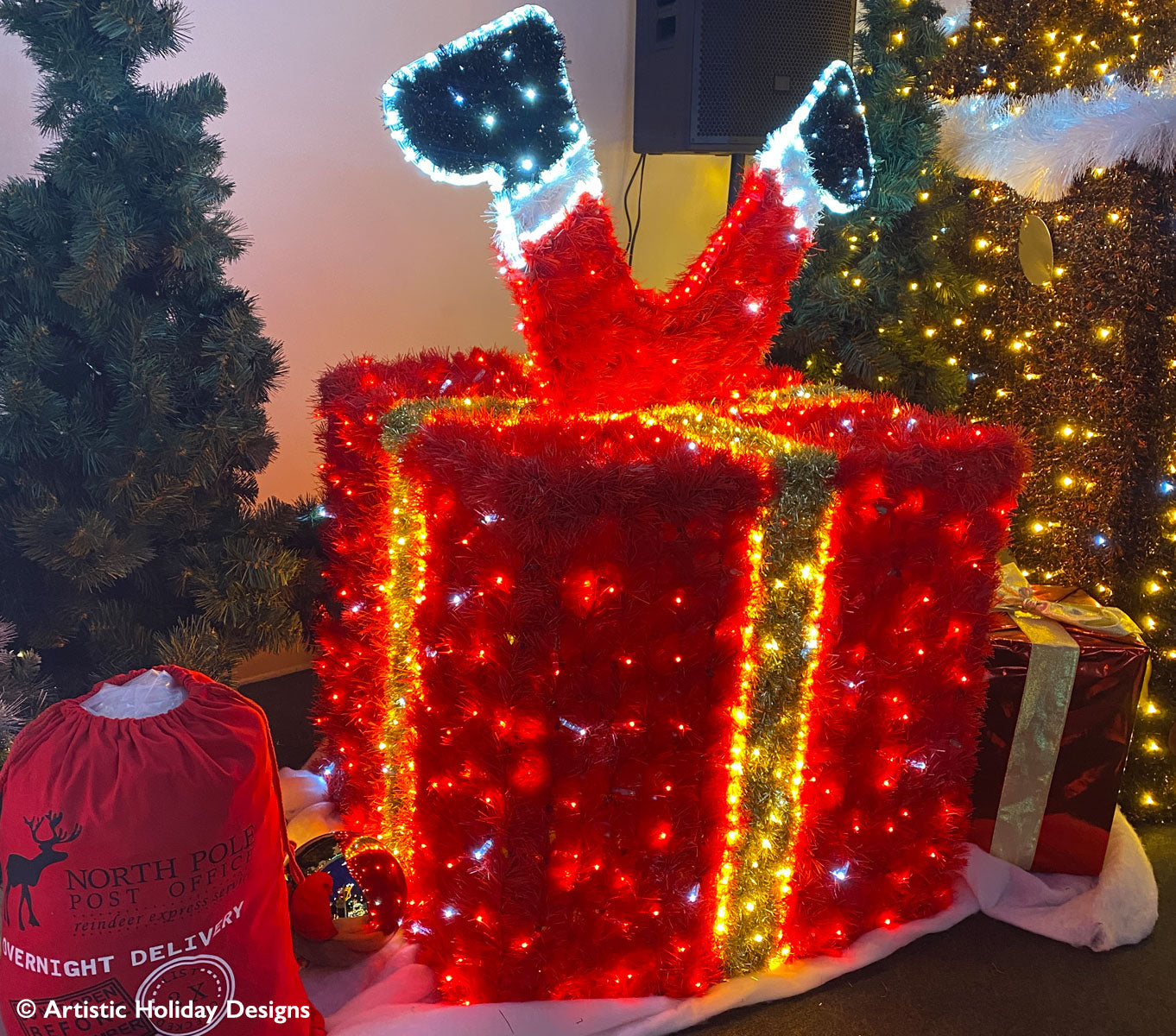 Santa Legs in Giftbox - 4.59ft