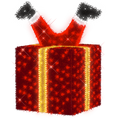 Santa Legs in Giftbox - 4.59ft