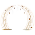 e-deco 2D Champagne Arch - 13.12ft