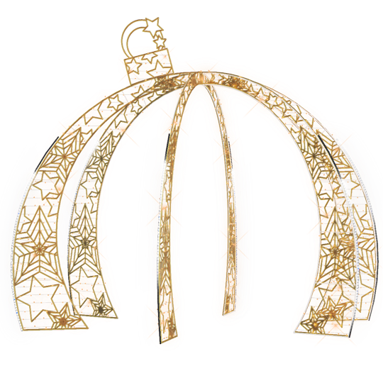 e-deco Ornament 6 Panel Walk Thru - 11.31ft