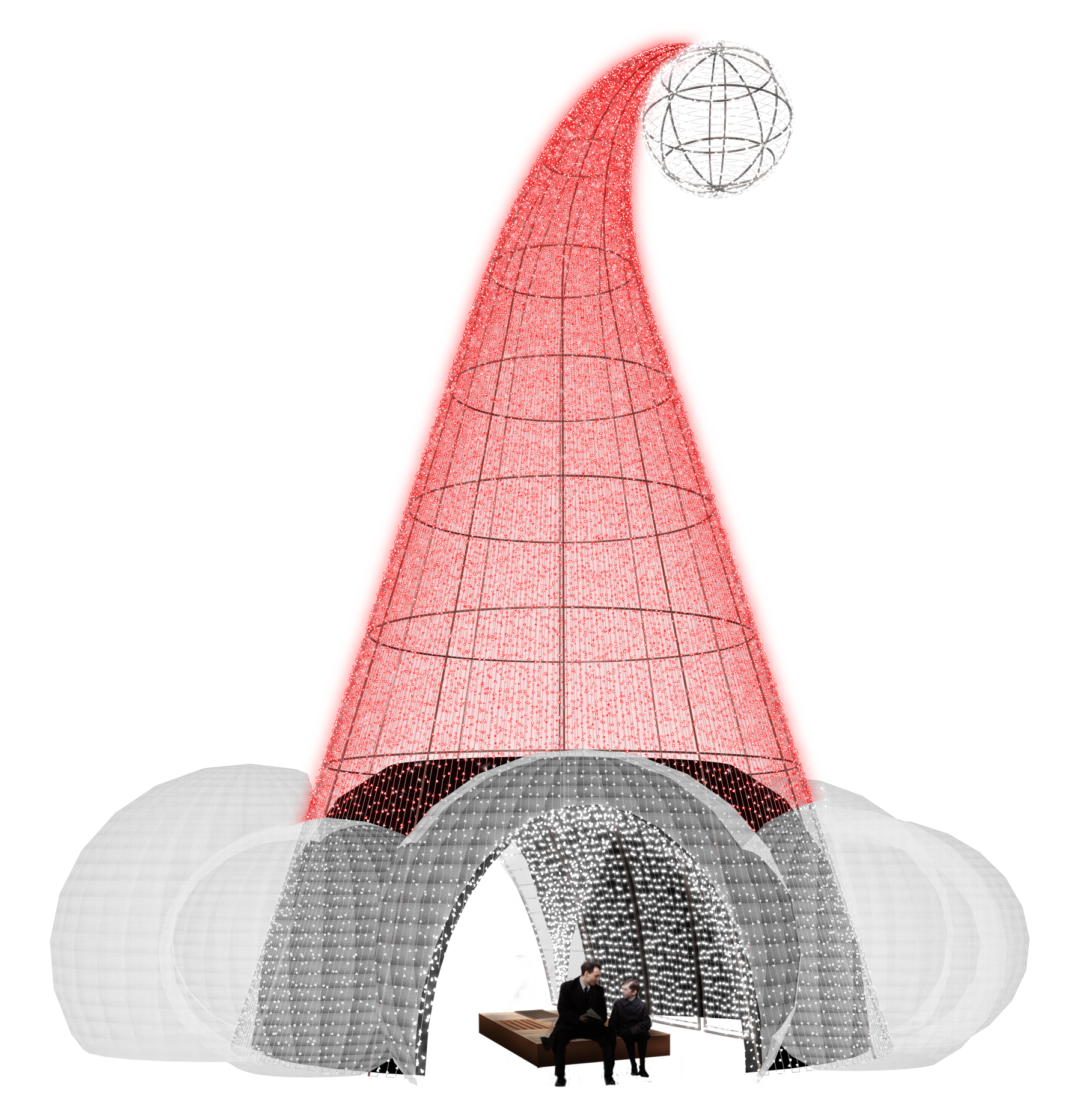 Walk thru Santa Hat - 32.8ft