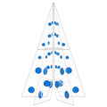 Manon Tree with Blue Ornaments - 19.6ft - artistic-holiday-designs