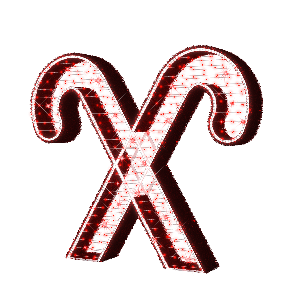 Majestic Red Candy Cane - 6.3ft