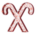 Large Majestic Red Candy Cane - 9.8ft