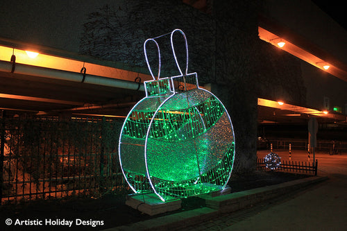 2D/3D Enchanted Green Ornament - 9.8ft