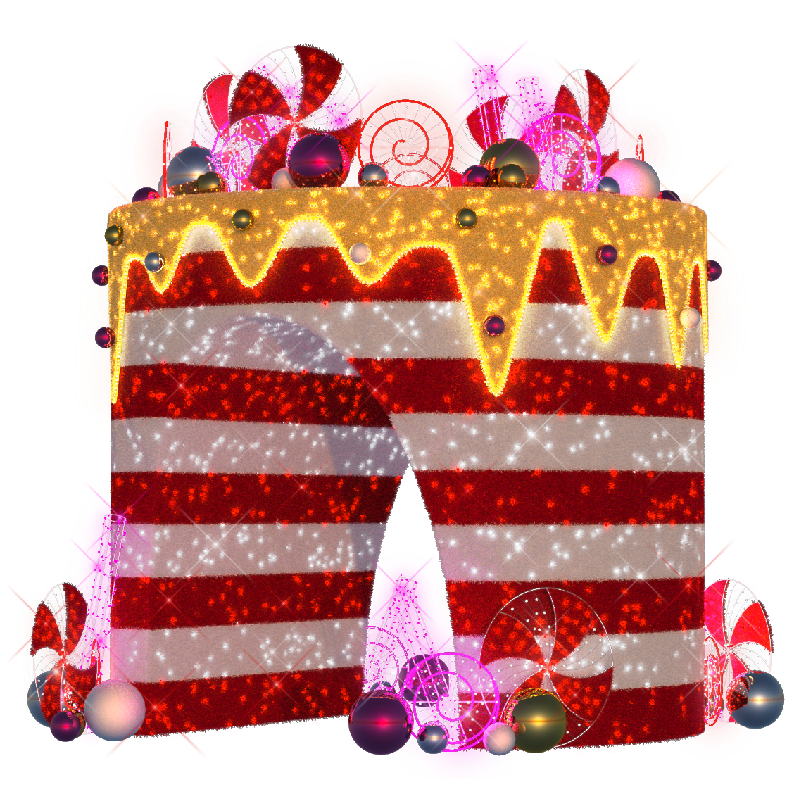 Walk Thru Cake - 14.76ft