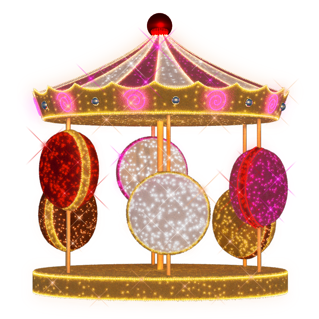 Macaron Carousel - 14.43ft