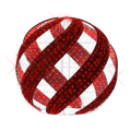 3D Red Swirl Candy - 7.05ft