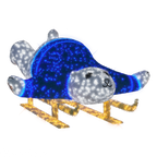 Sledding Polar Bear 4.1ft