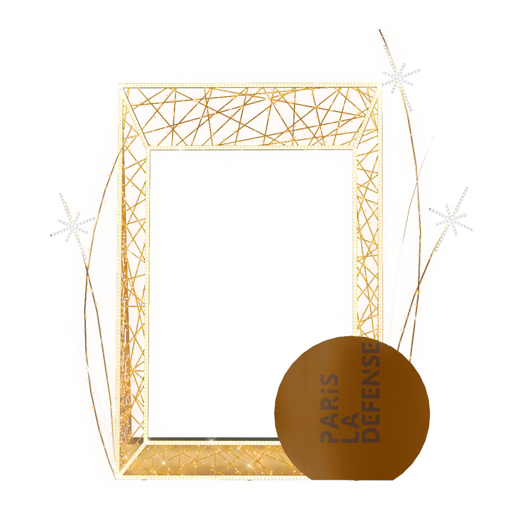 Gold Photo Frame - 11.3ft