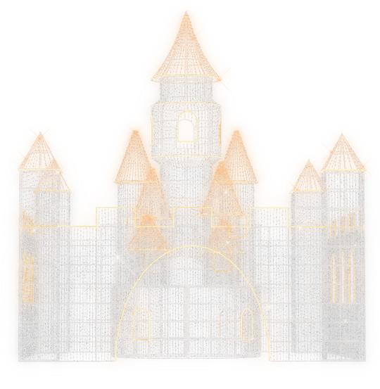 Walk Thru Castle - 32.8ft