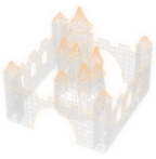 Walk Thru Castle - 32.8ft