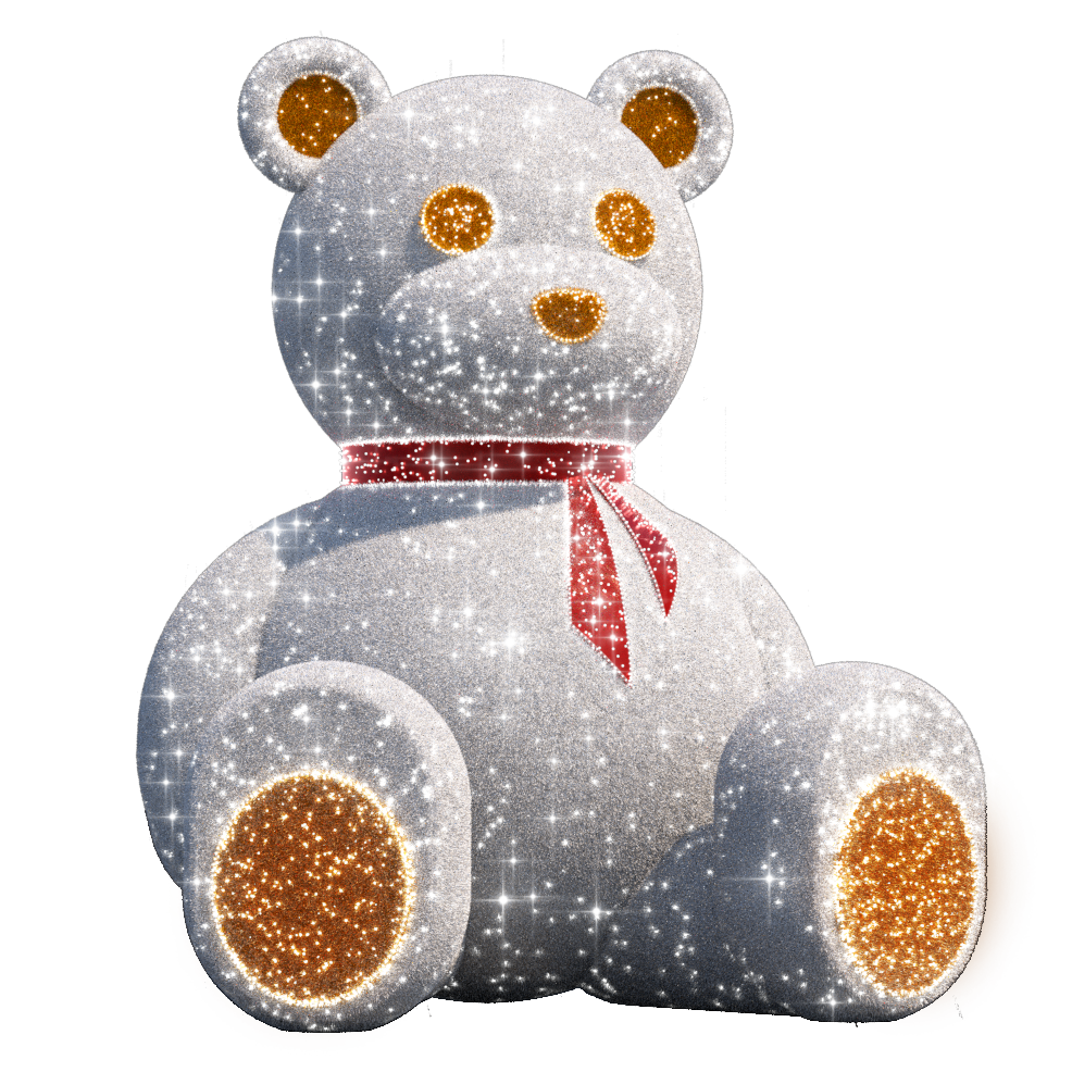 3D Big Teddy - 16.4ft - artistic-holiday-designs