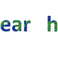 Earth Letter Photo Booth