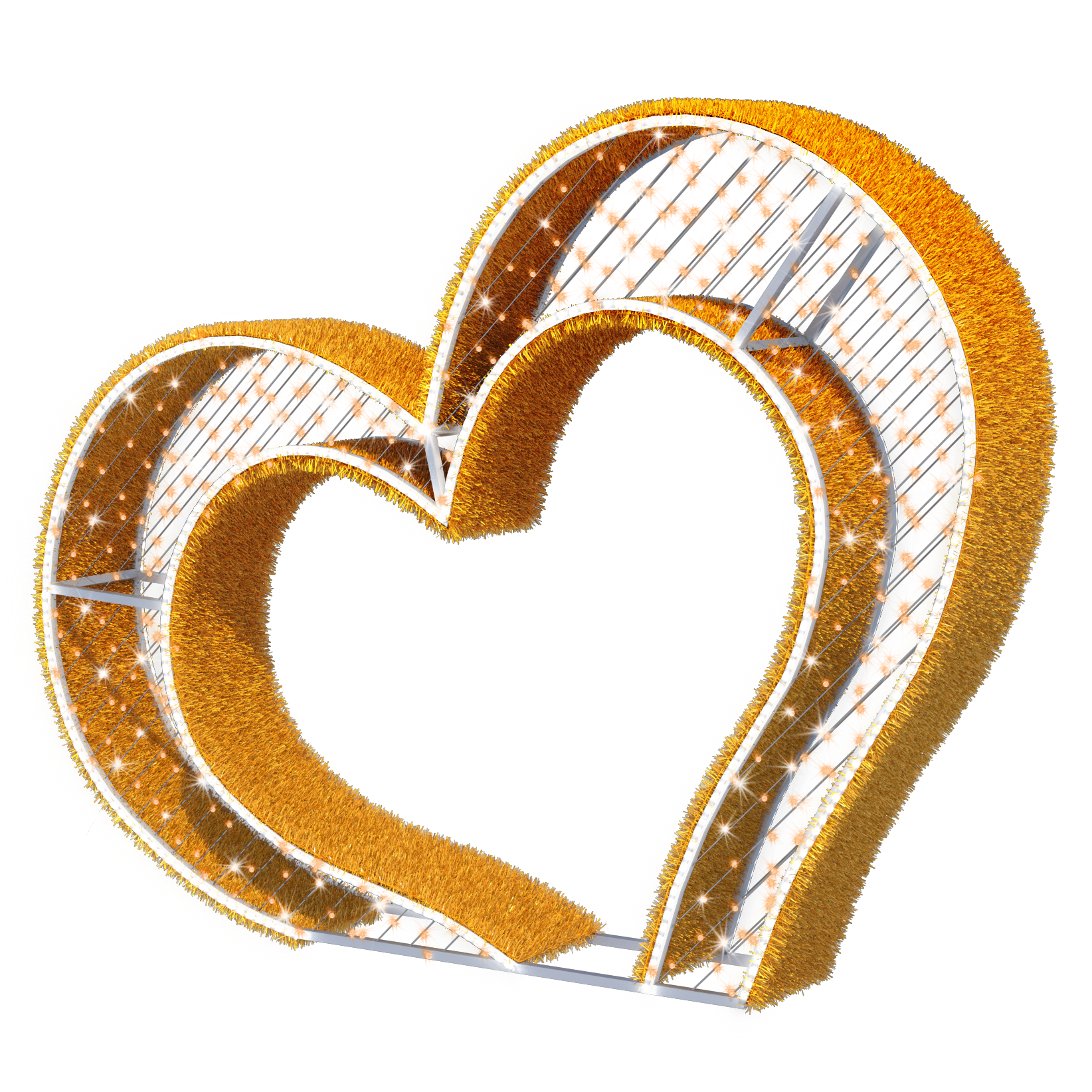 Majestic Heart - 5.5ft - artistic-holiday-designs