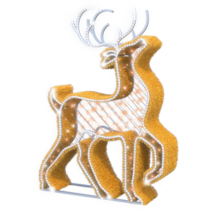Majestic Reindeer - 6.3ft - artistic-holiday-designs
