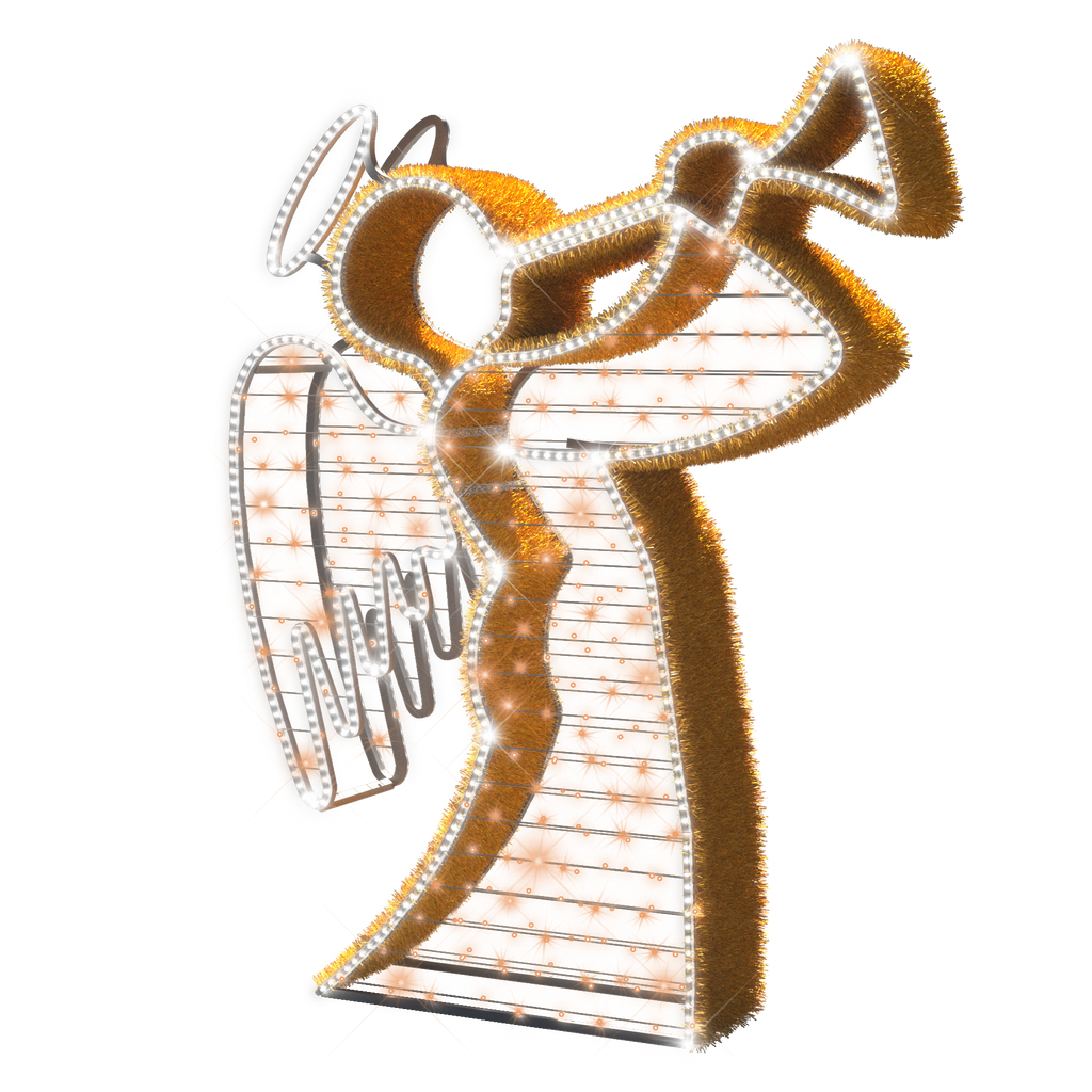 Majestic Angel - 6.3ft - artistic-holiday-designs