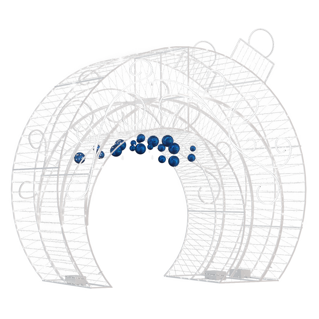 Walk thru Jubilee Ornament - 13.12ft - artistic-holiday-designs