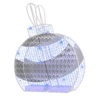 2D/3D Enchanted Blue Ornament - 9.8ft