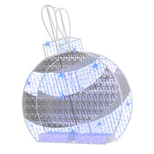2D/3D Enchanted Blue Ornament - 9.8ft